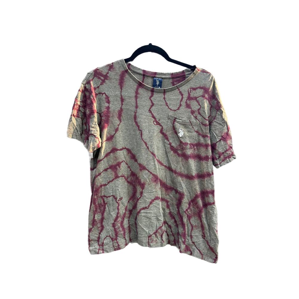 Reverse Dye T Shirt | Men’s Shirt | Geode Tie - Reverse Dye | Upcycled Fashion
